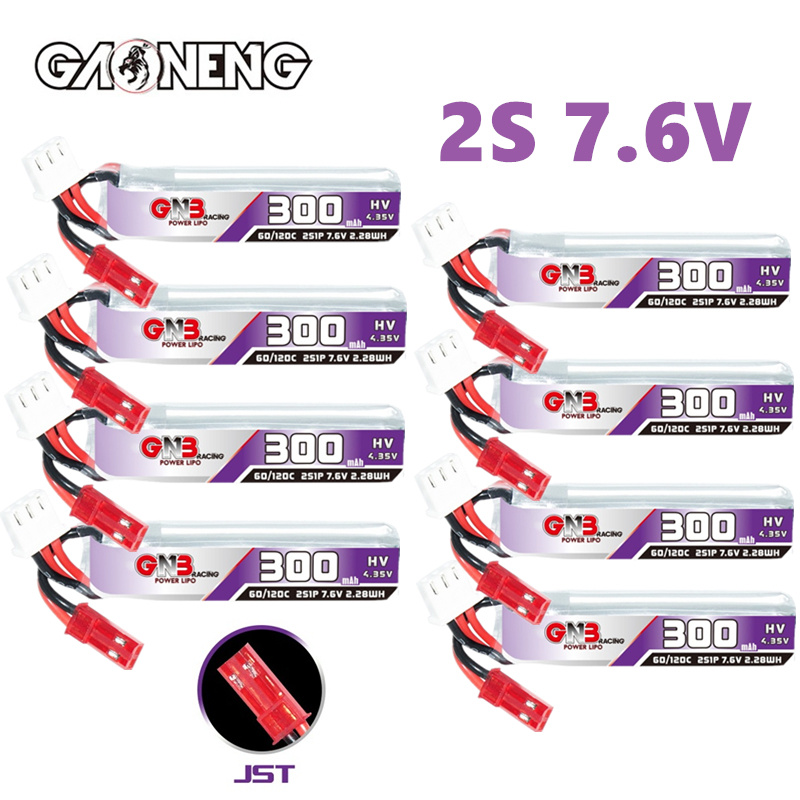 Drone Battery Connector - GAONENG GNB 2S 7,6 V 300mAh