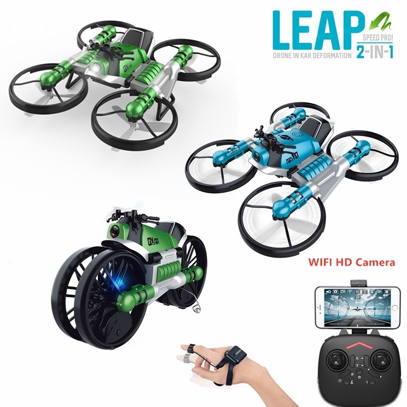 Dron RC 2 en 1 de Modo Terrest - Drone Battery Smart reseña y precio