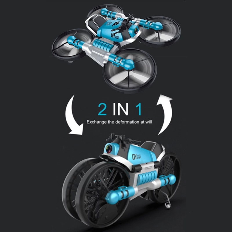 Dron RC 2 en 1 de Modo Terrest - Drone Battery Smart reseña y precio