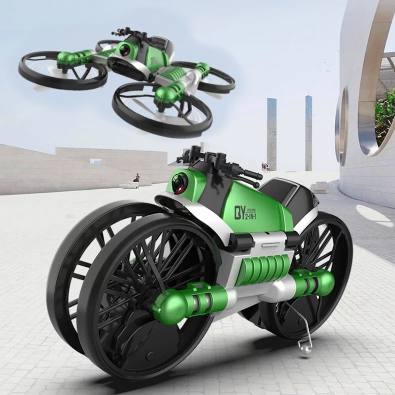 Dron RC 2 en 1 de Modo Terrest - Drone Battery Smart reseña y precio