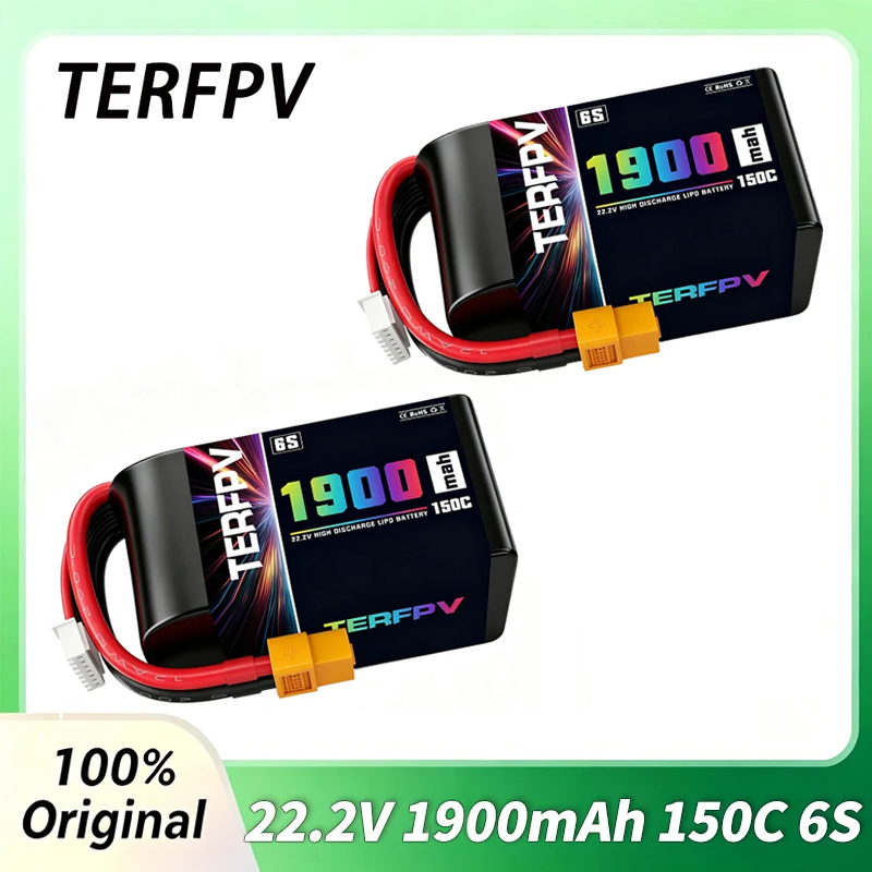 1/2 Piezas Batería TERFPV Lipo - Drone Battery 6S reseña y precio