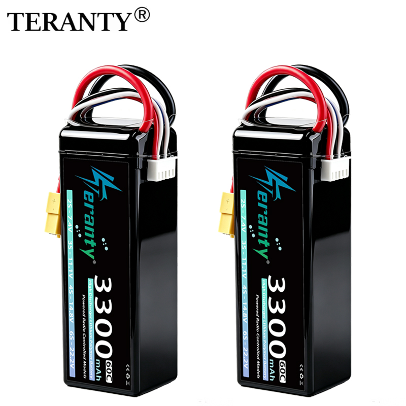Batería Lipo TERANTY 4S 3300mA - Drone Battery 4S reseña y precio