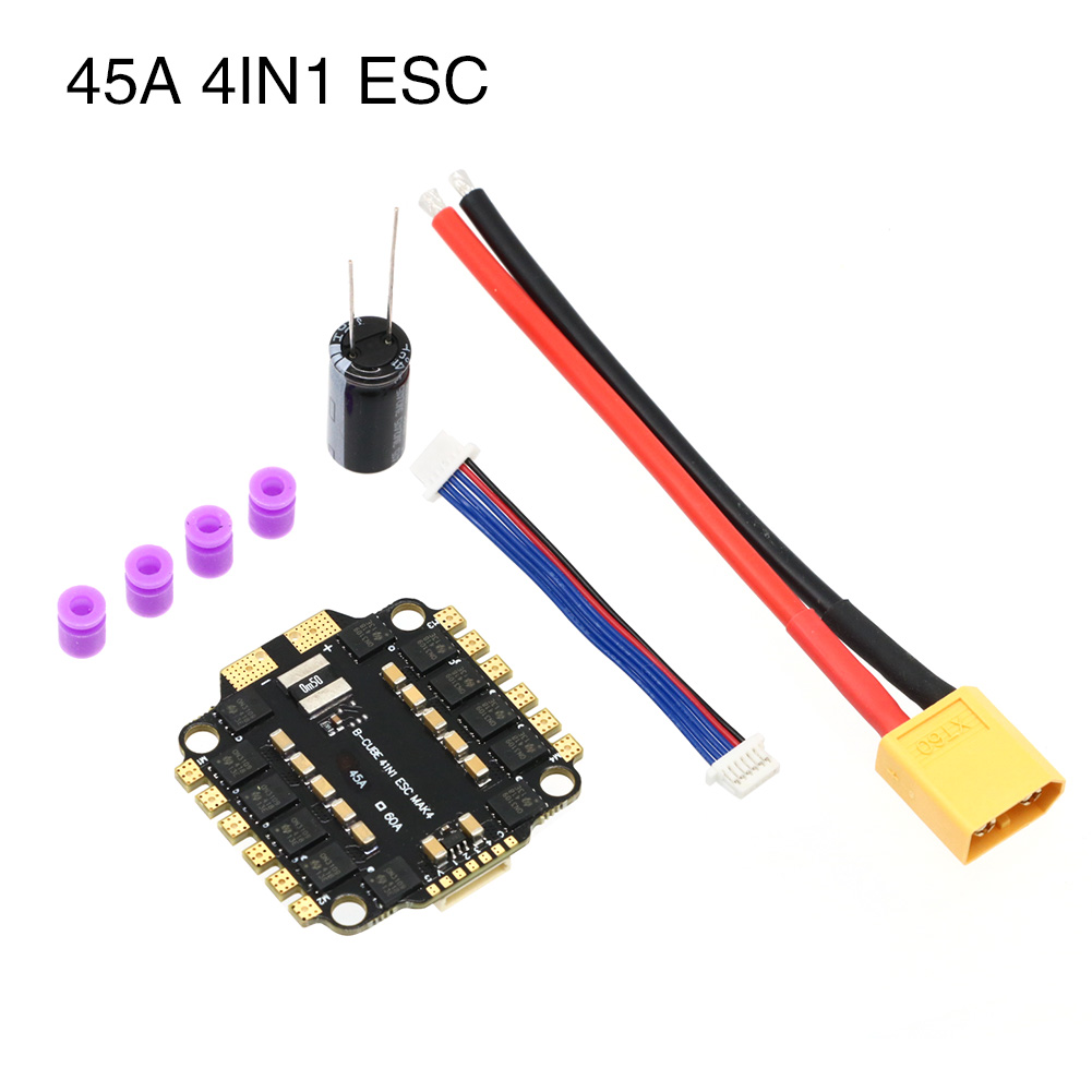 UAngel 4 en 1 45A 60A ESC BLHE - Drone Battery 6S reseña y precio