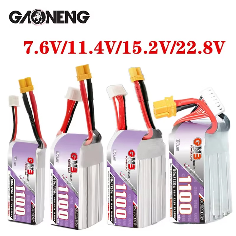 GNB 1100mAh 2S 3S 4S 6S 60C/12 - Drone Battery 3S reseña y precio