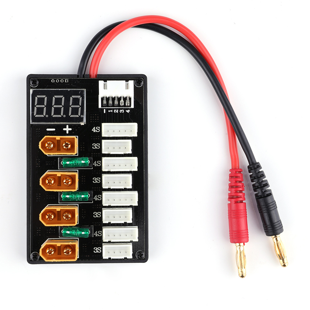 Enchufe XT60 3S 4S batería Lip - Drone Battery Parallel Board reseña y precio