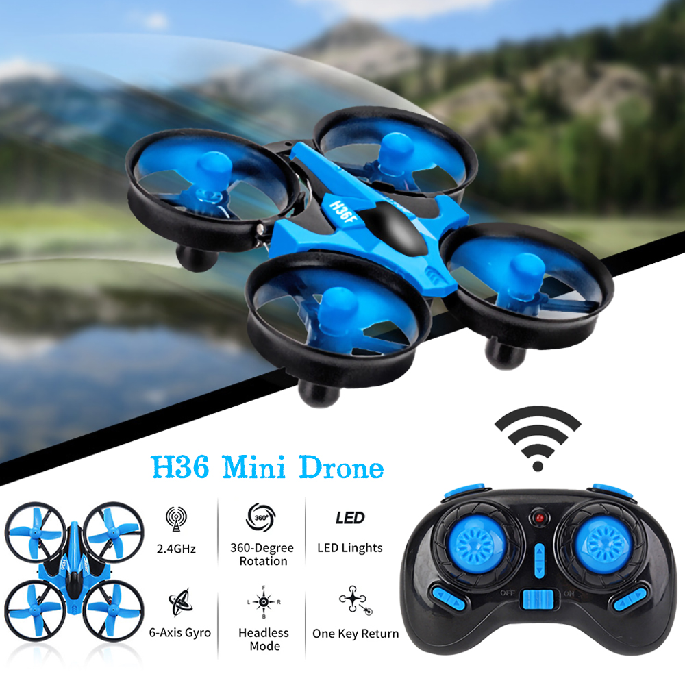 JJRC H36 Mini Rc Drone 4 canal - Drone Battery Case reseña y precio
