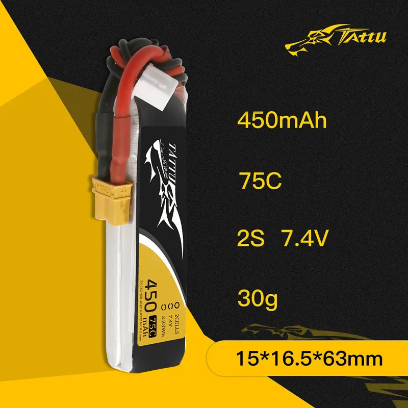 3 uds nuevo TATTU 450/500/550m - Drone Battery 3S reseña y precio
