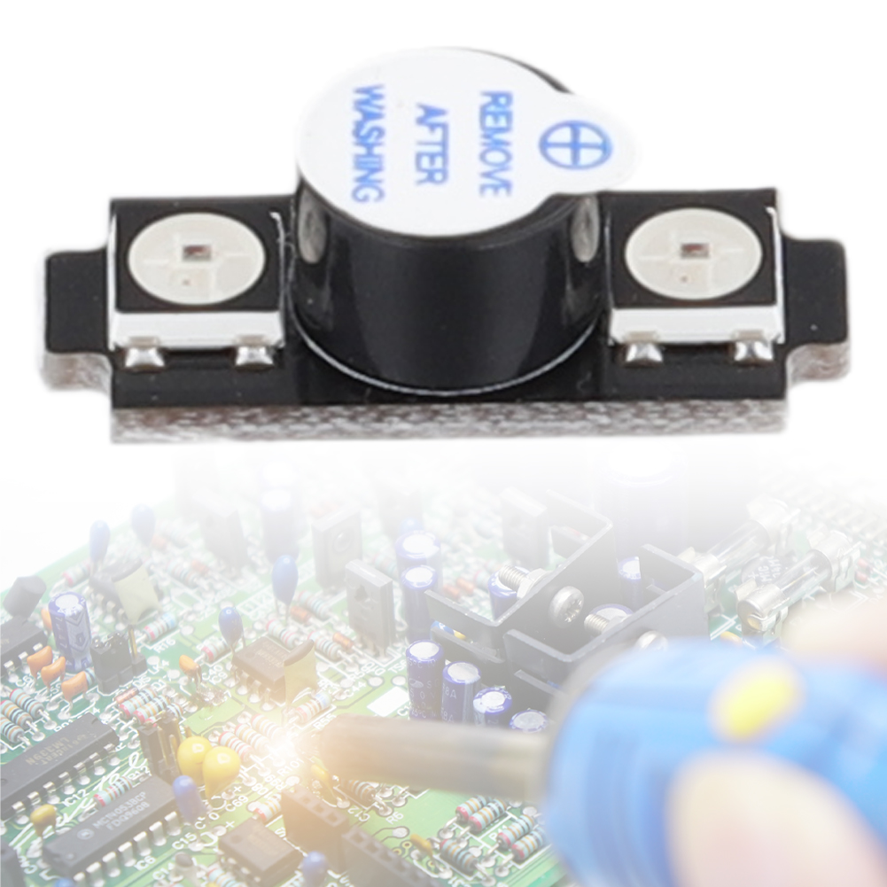 Buzzer LED RGB WS2812, Sonido  - Drone Battery Alarm reseña y precio