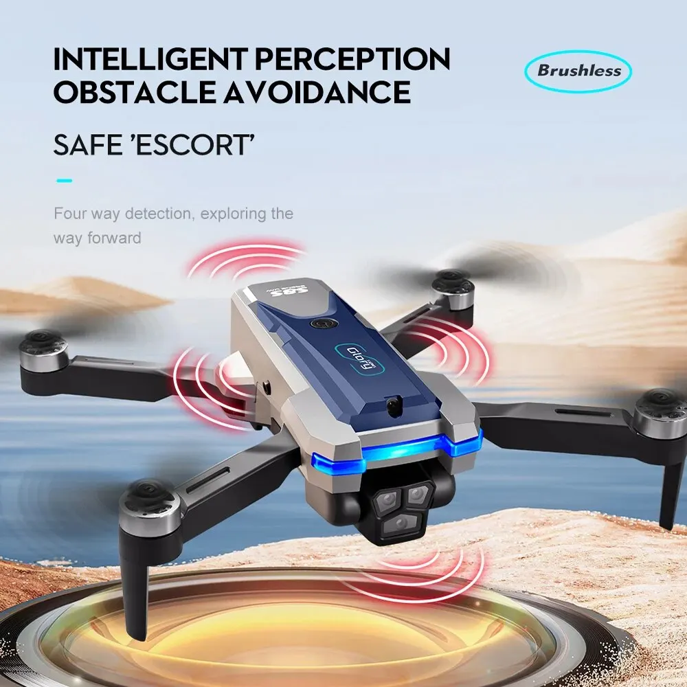 Dron plegable S8S con GPS, 5G, - Drone Battery Case reseña y precio